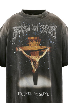 SS T-SHIRT/JESUS / BLK