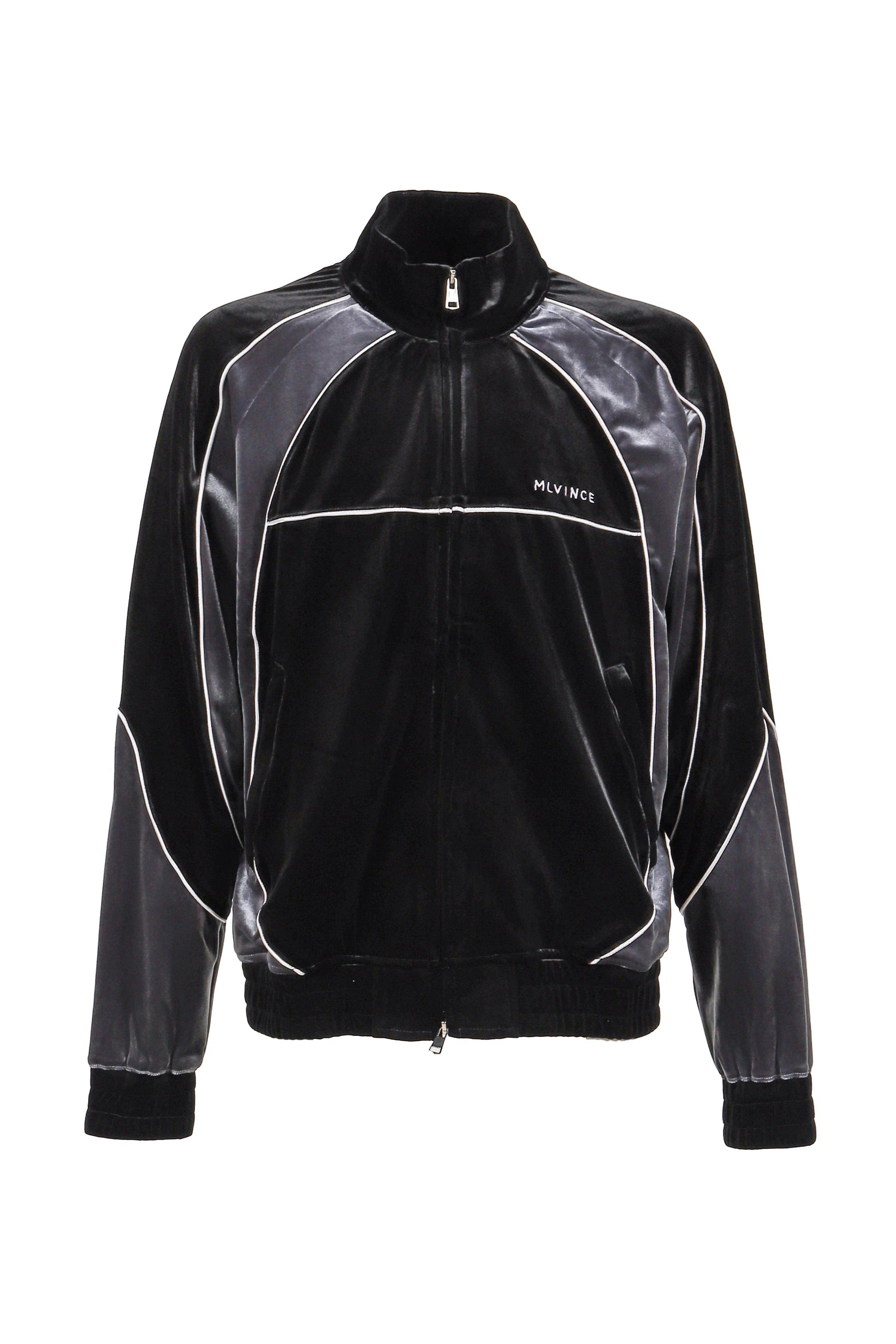 VELOR TRACK JACKET / BLK