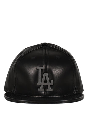 EARTHLING FW25 BRAIN BUCKET LEATHER FITTED LA / BLACK - NUBIAN