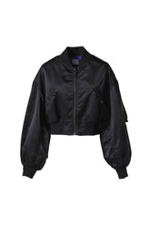 L-2B TYPE SMALL JACKET - MILITARY TWILL / BLK