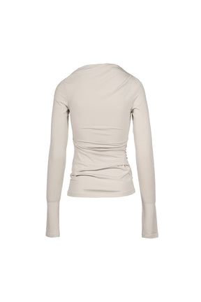 DRAPE TOP / STONE