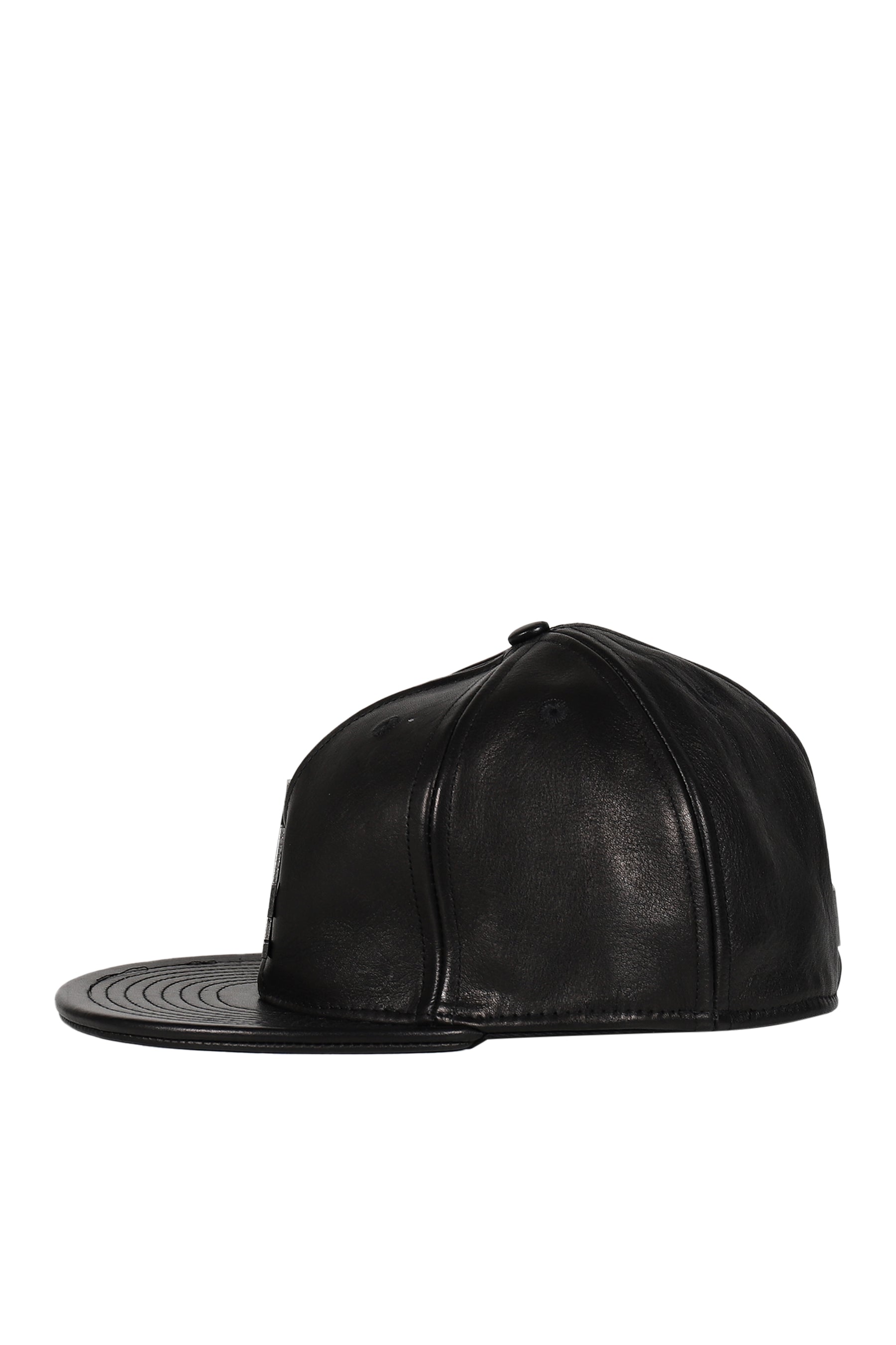 BRAIN BUCKET LEATHER FITTED LA / BLK
