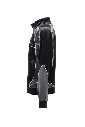 VELOR TRACK JACKET / BLK