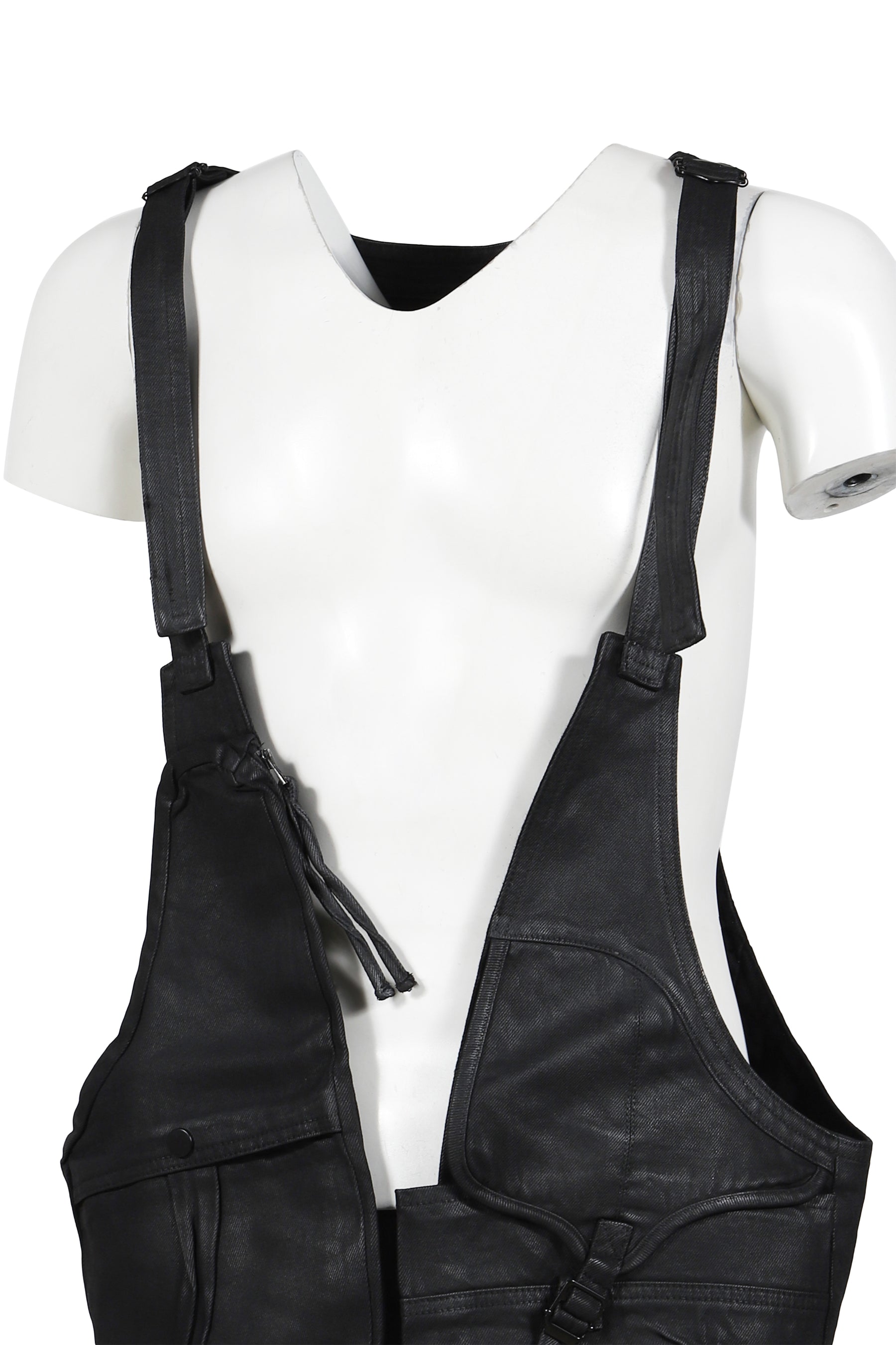 WAXED UTILITY VEST / WAXED BLACK