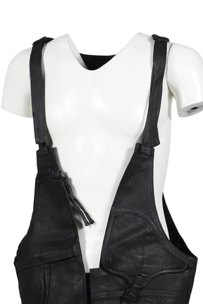 WAXED UTILITY VEST / WAXED BLACK