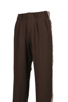 CLOT CORD SLACK / DARK BRW 