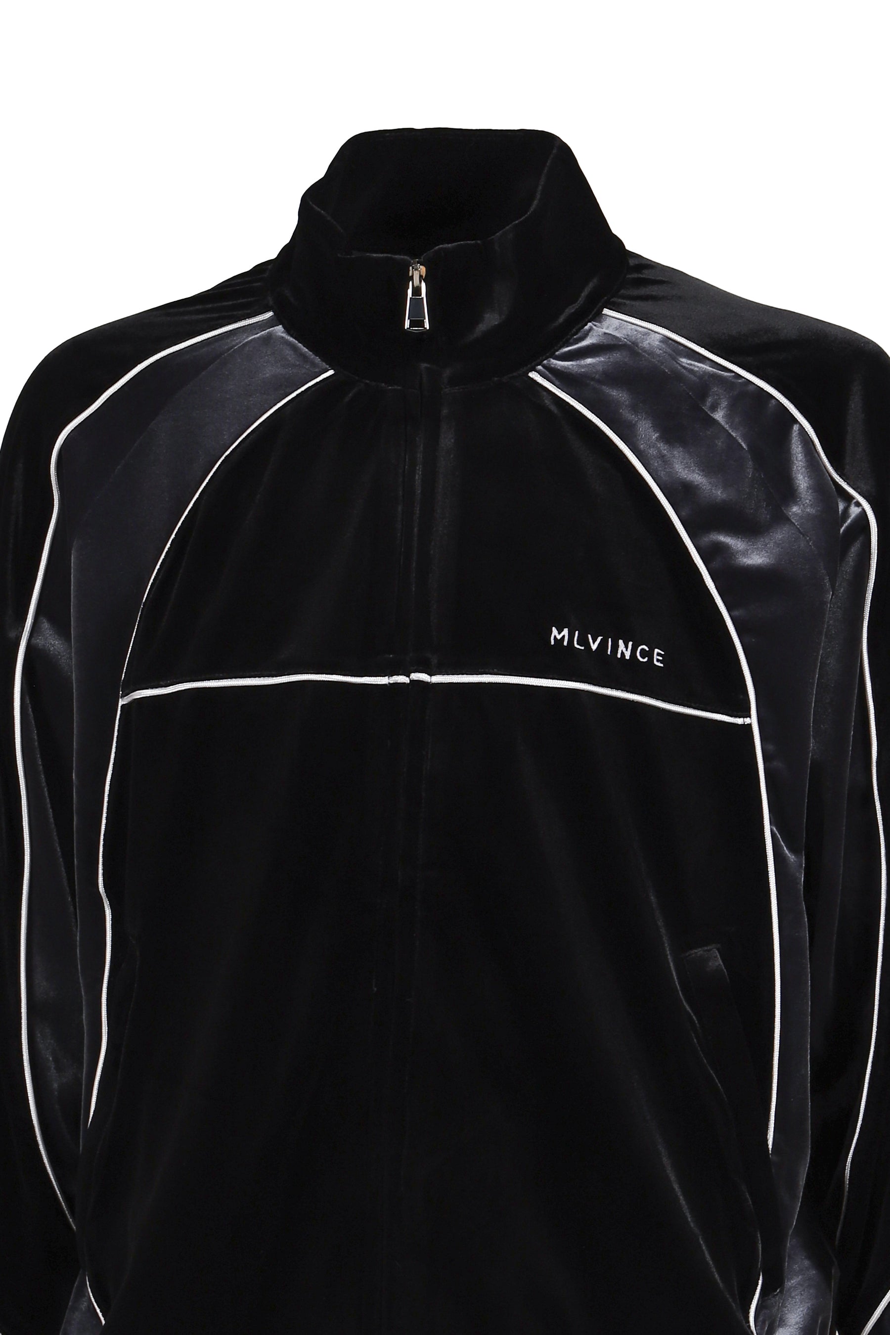VELOR TRACK JACKET / BLK