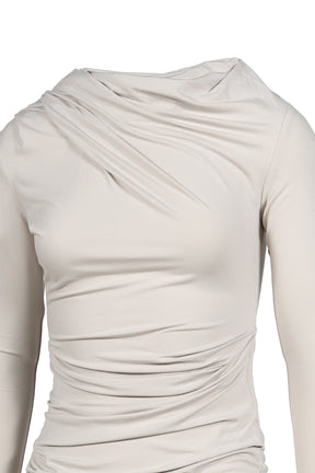 DRAPE TOP / STONE