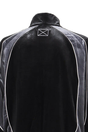 VELOR TRACK JACKET / BLK