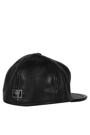 BRAIN BUCKET LEATHER FITTED LA / BLK