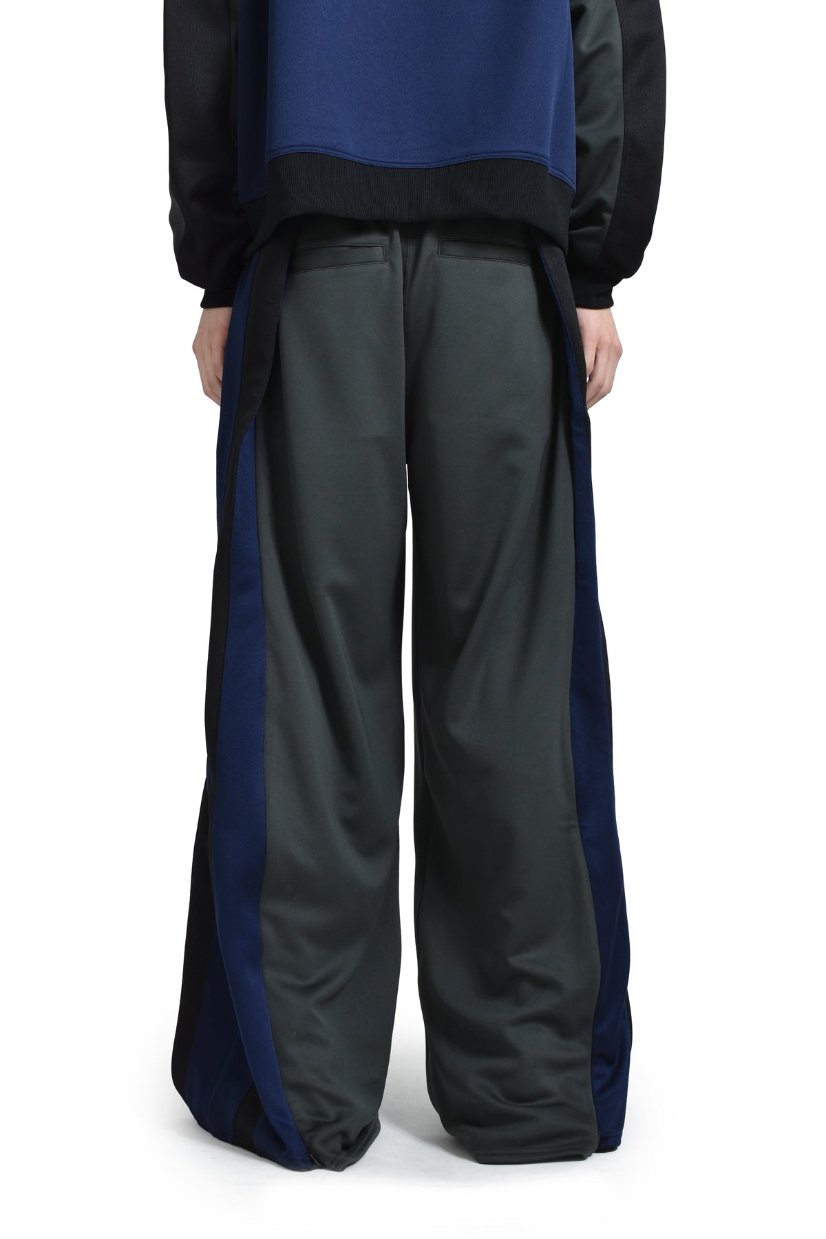 JERSEY TRACK PANTS / NVY