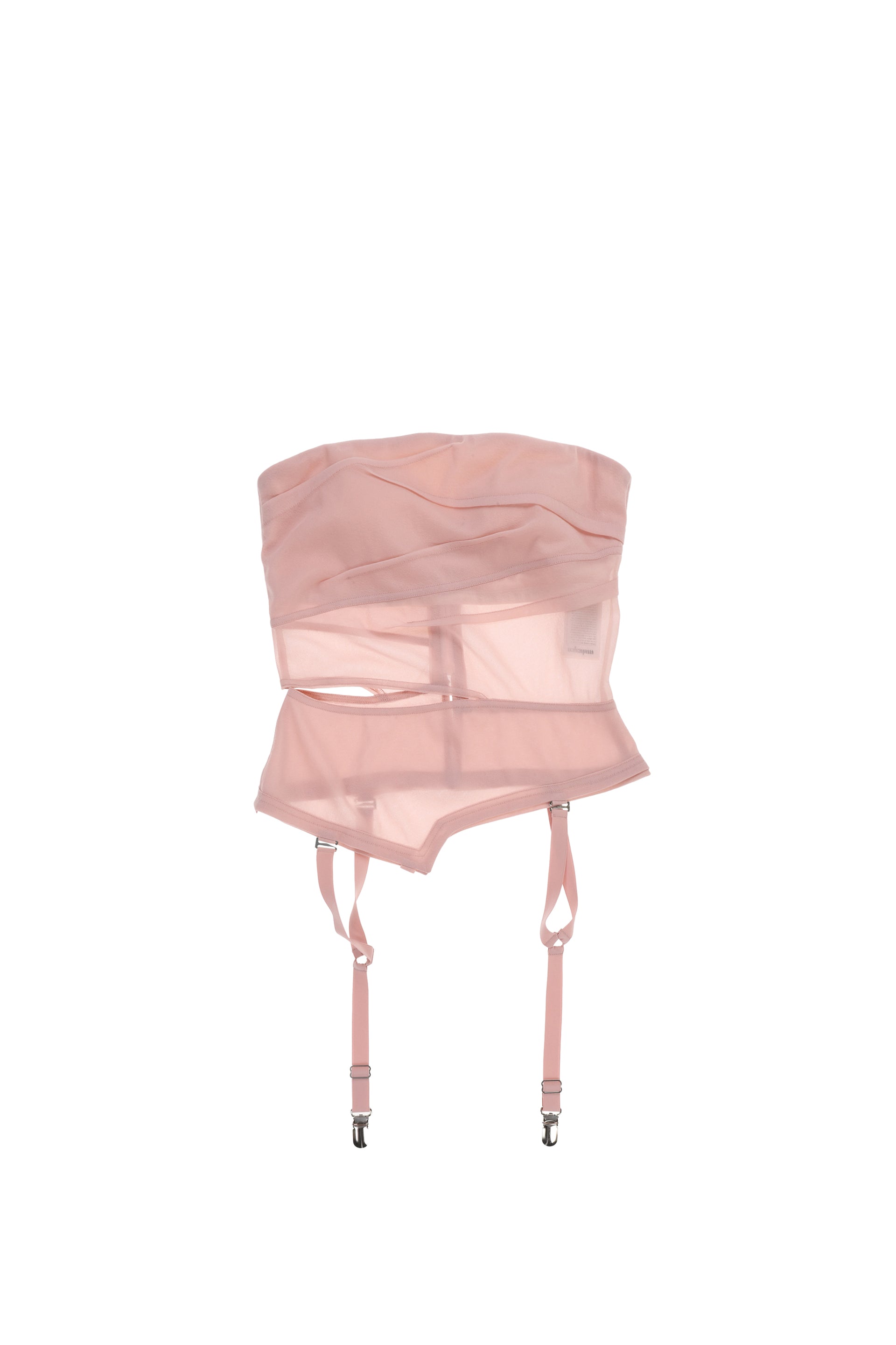 HARNESS BUSTIER / PNK