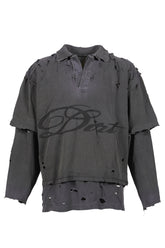 FRAT LONG SLEEVE / DIRT WARM WARM BRUISE