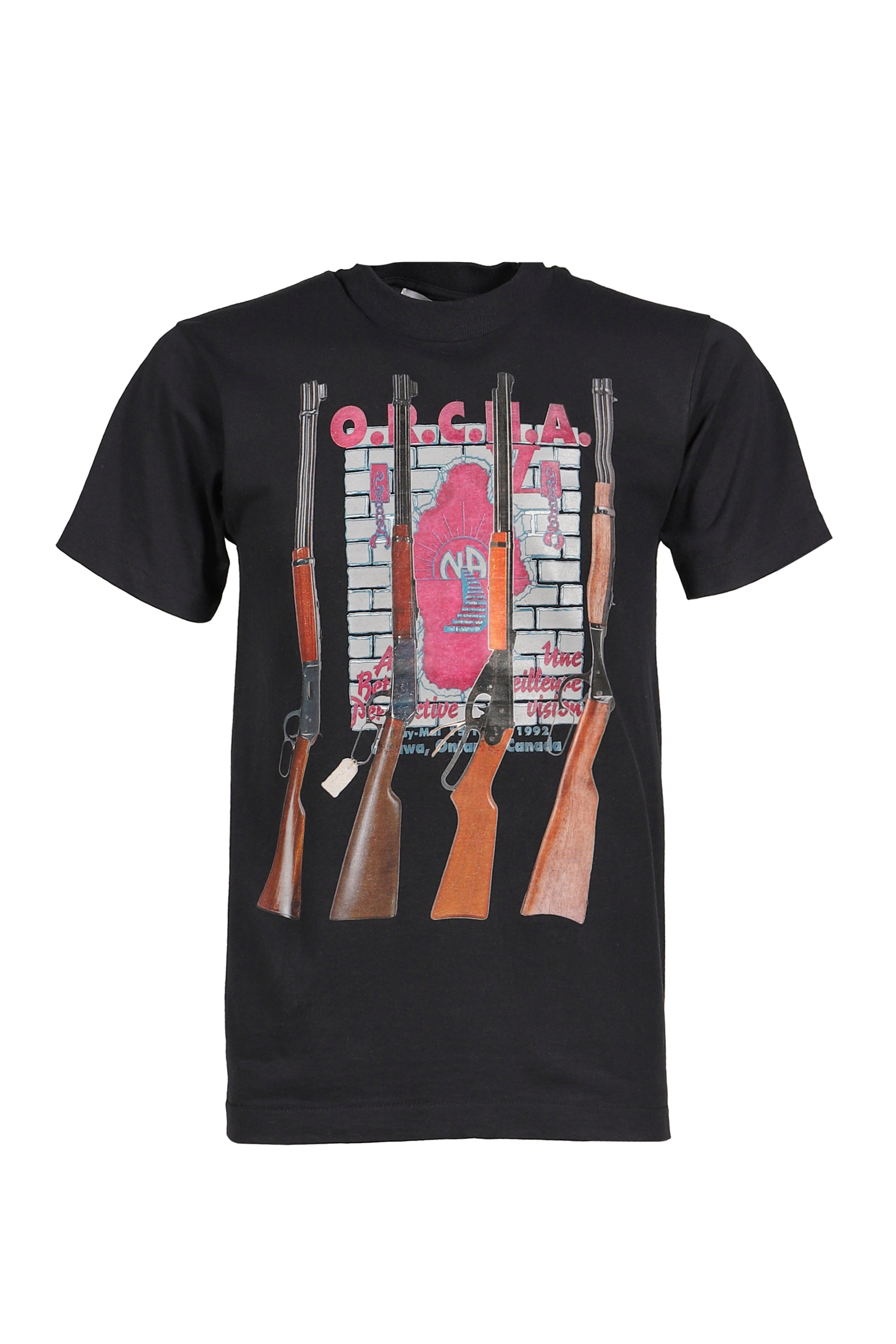 SLUG TEE (UPCYCLED VINTAGE TEE) / BLK