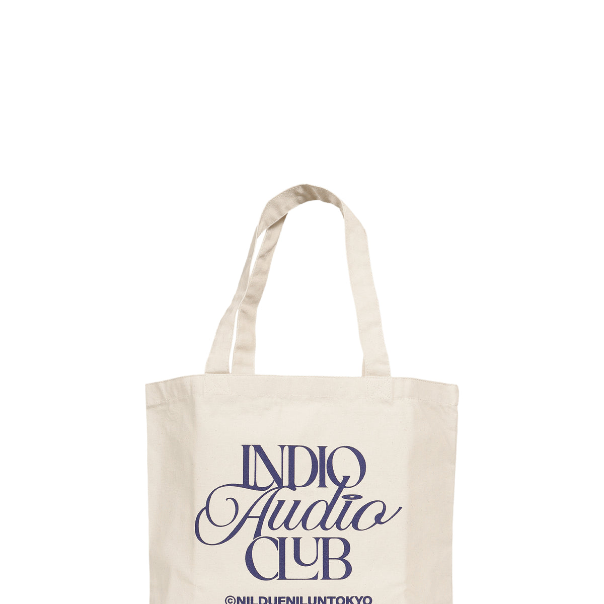 NIL DUE / NIL UN TOKYO FW26 CANVAS TOTE BAG / NATURAL - NUBIAN