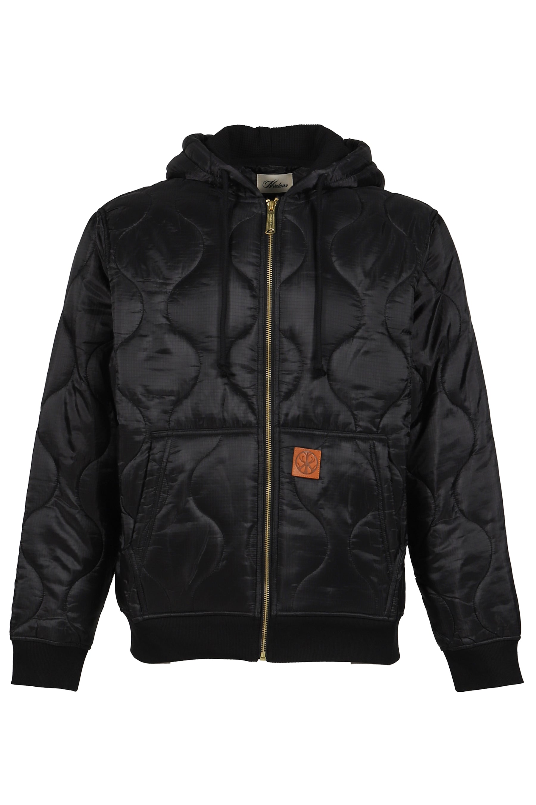 ぬのぶくろ NVCLEAR ニュークリア FW25 LINER ZIP HOODIE / BLK - NUBIAN ヌビアン