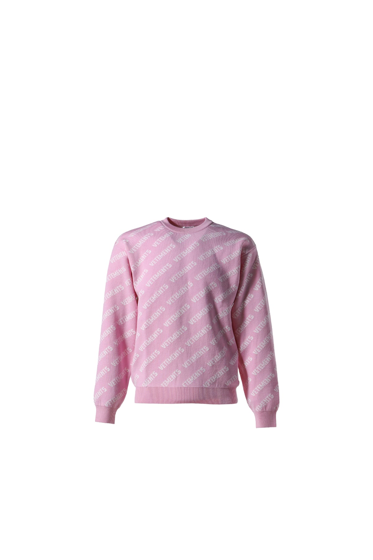 KIDS MONOGRAM SWEATER / PNK