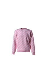 KIDS MONOGRAM SWEATER / PNK