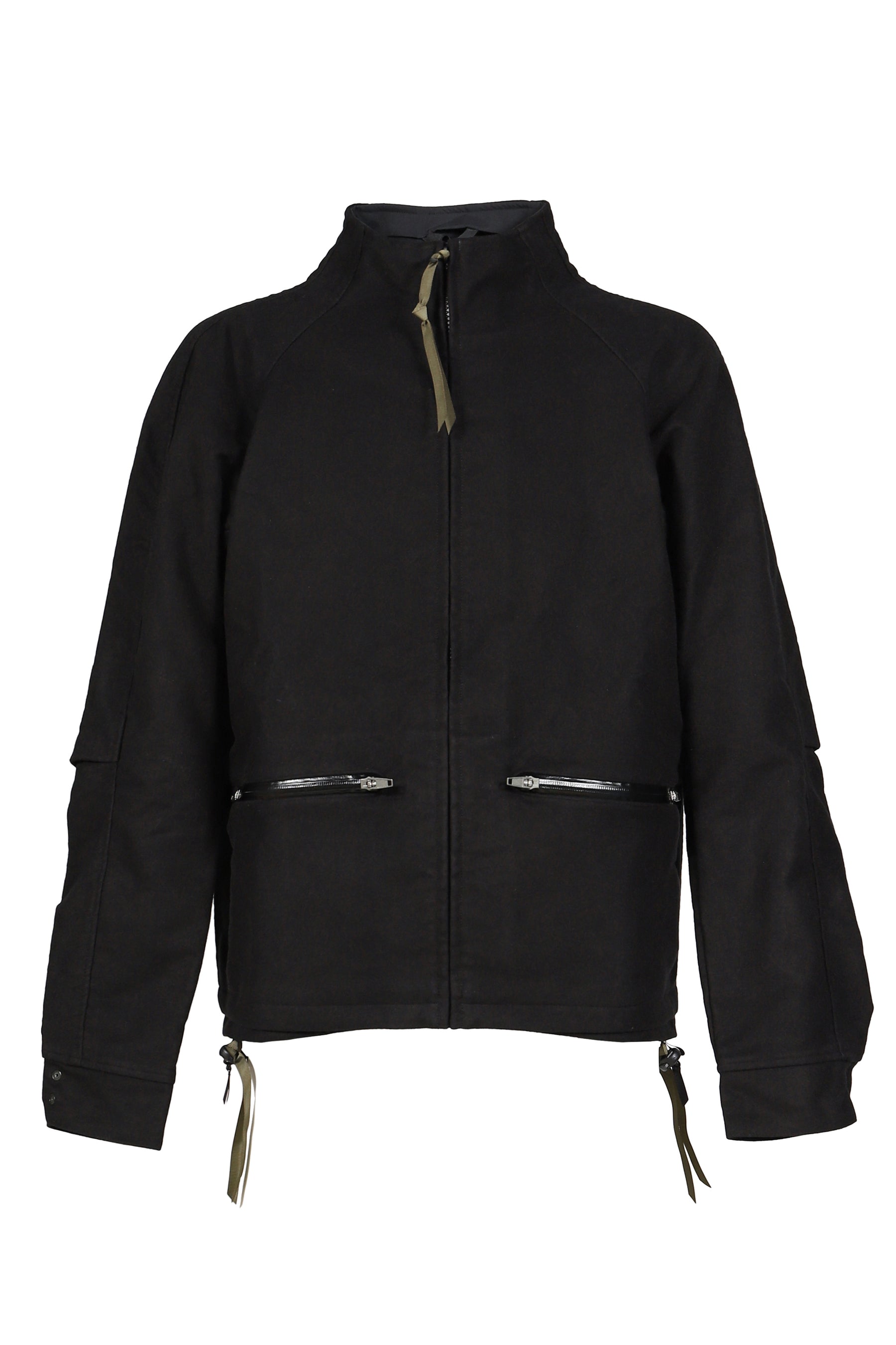 MOTORCYCLE SHIRT JACKET / BLK