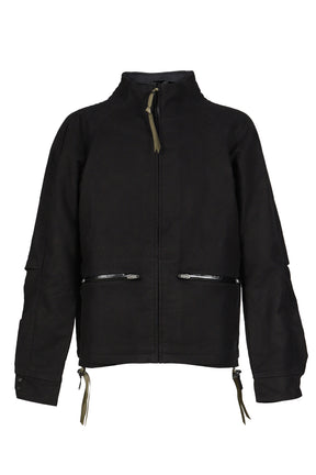 MOTORCYCLE SHIRT JACKET / BLK