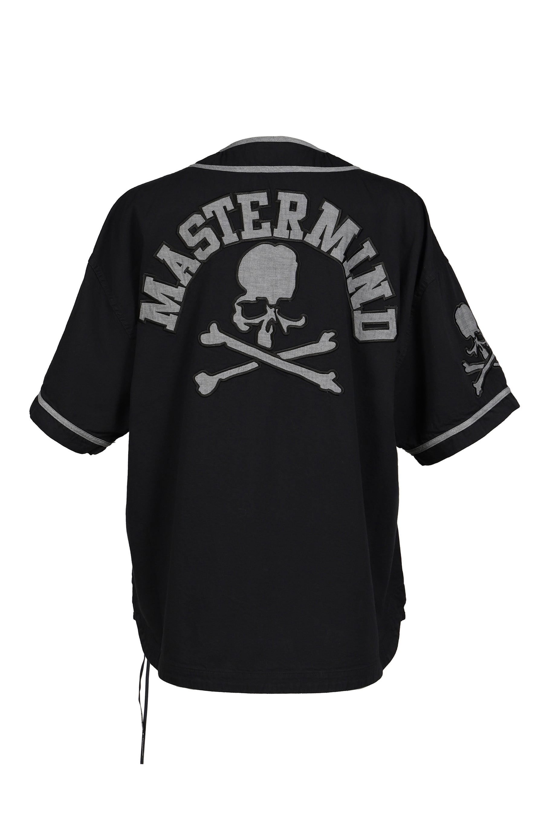 BASEBALL DENIM SHIRT / BLK