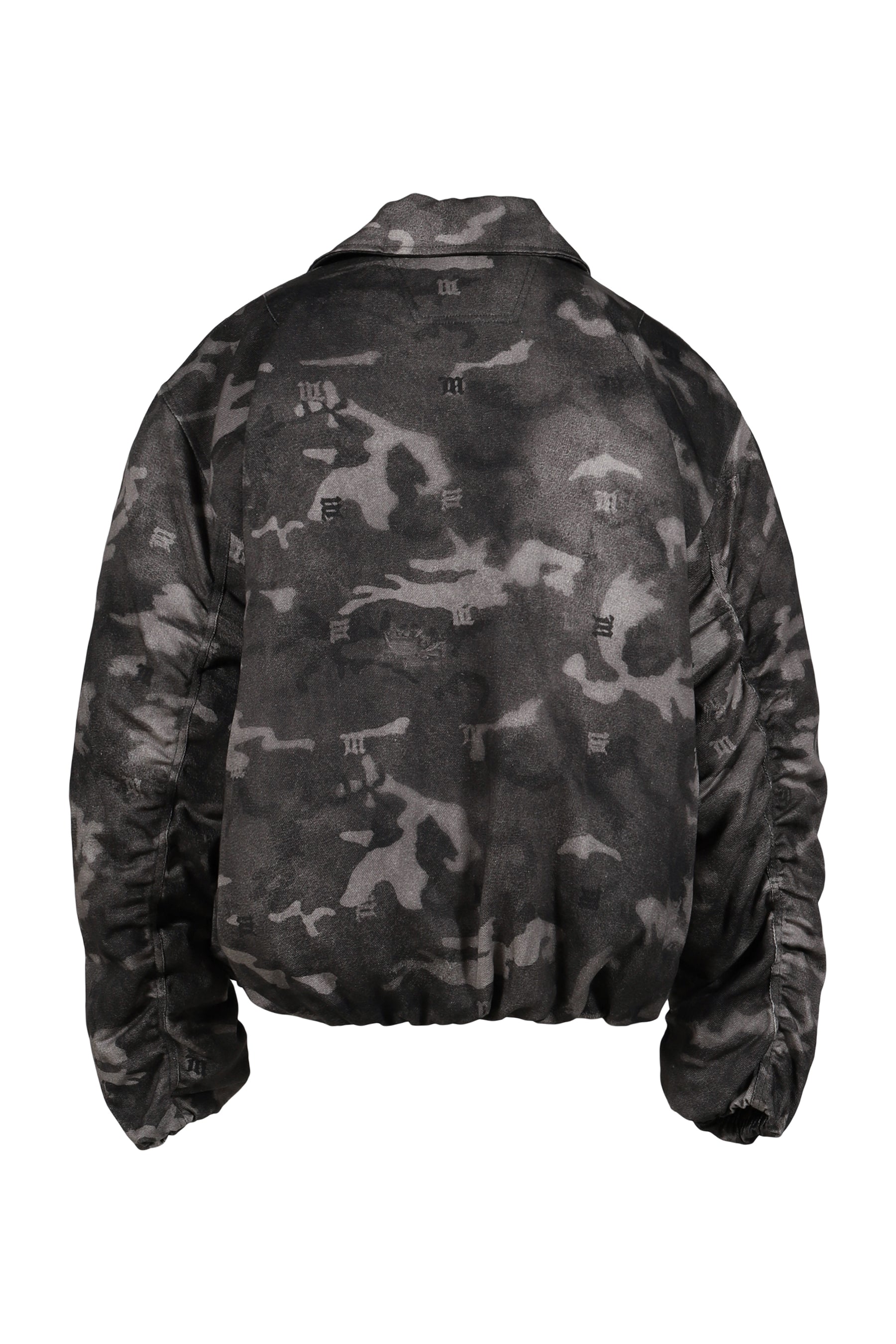 CAMO PUFFER BOMBER JACKET / MLC 