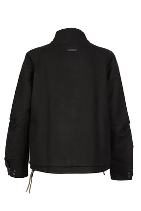 MOTORCYCLE SHIRT JACKET / BLK