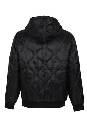 LINER ZIP HOODIE / BLACK 