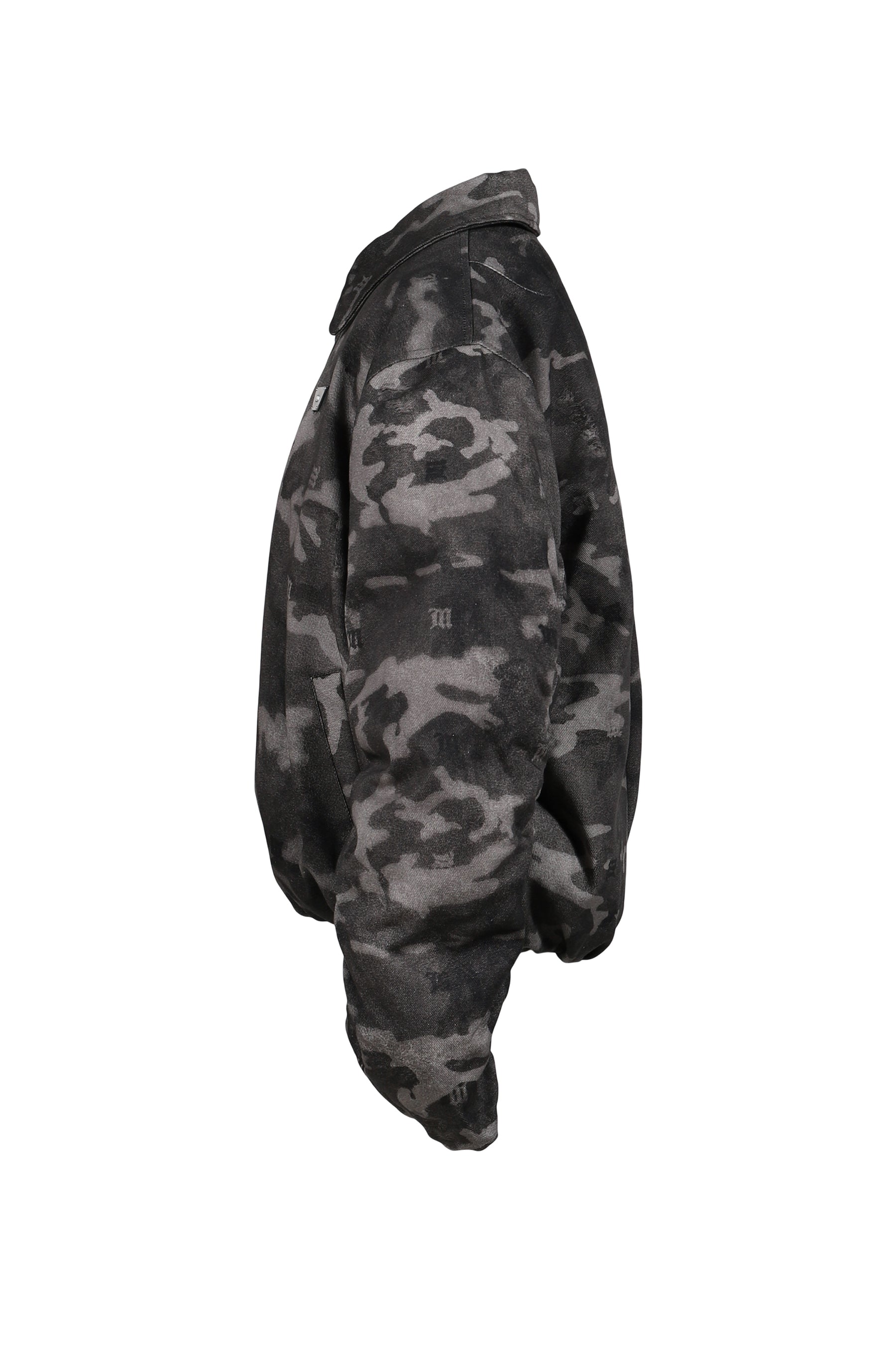 CAMO PUFFER BOMBER JACKET / MLC 