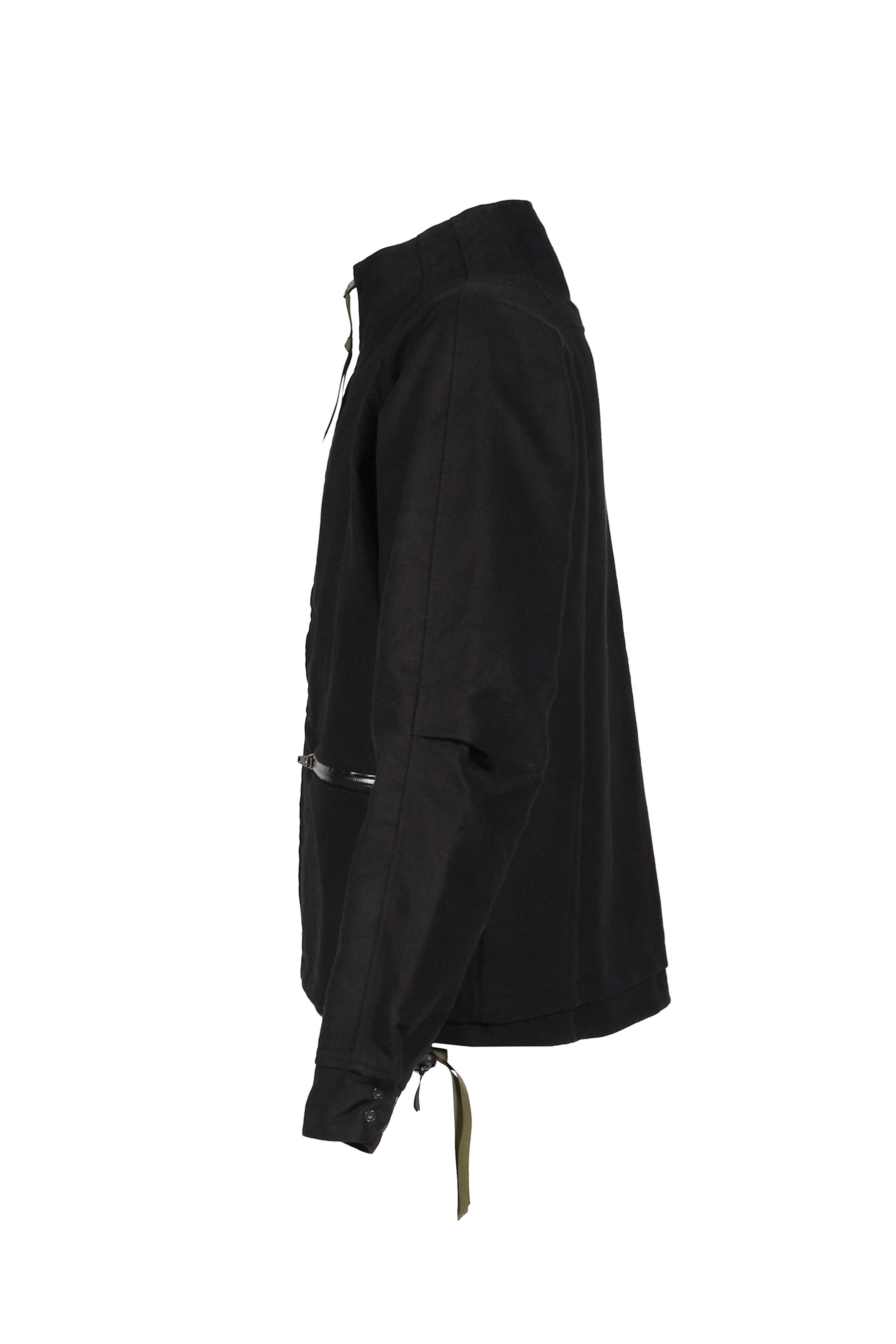 MOTORCYCLE SHIRT JACKET / BLK