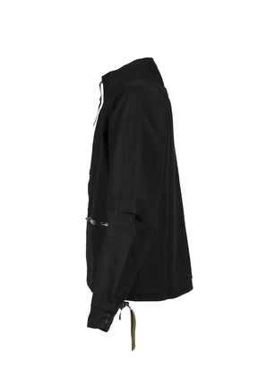 MOTORCYCLE SHIRT JACKET / BLK