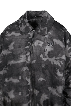 CAMO PUFFER BOMBER JACKET / MLC 