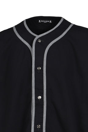 BASEBALL DENIM SHIRT / BLK