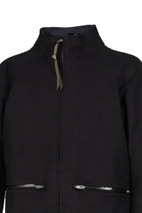 MOTORCYCLE SHIRT JACKET / BLK