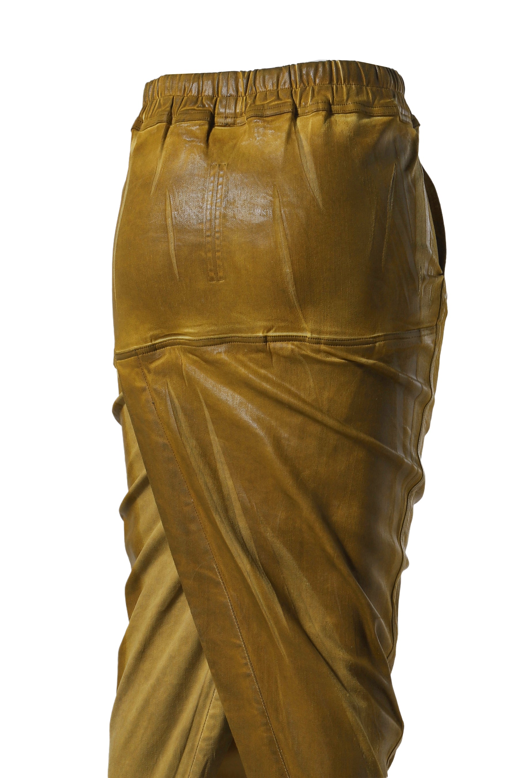 PULL ON PILLAR SKIRT / OCHRE