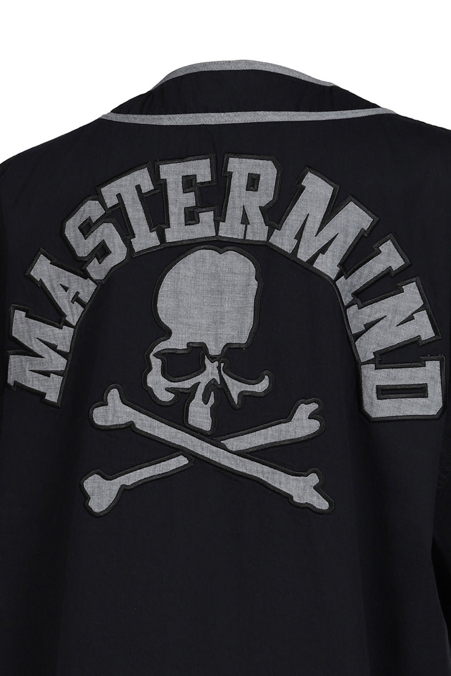 BASEBALL DENIM SHIRT / BLK