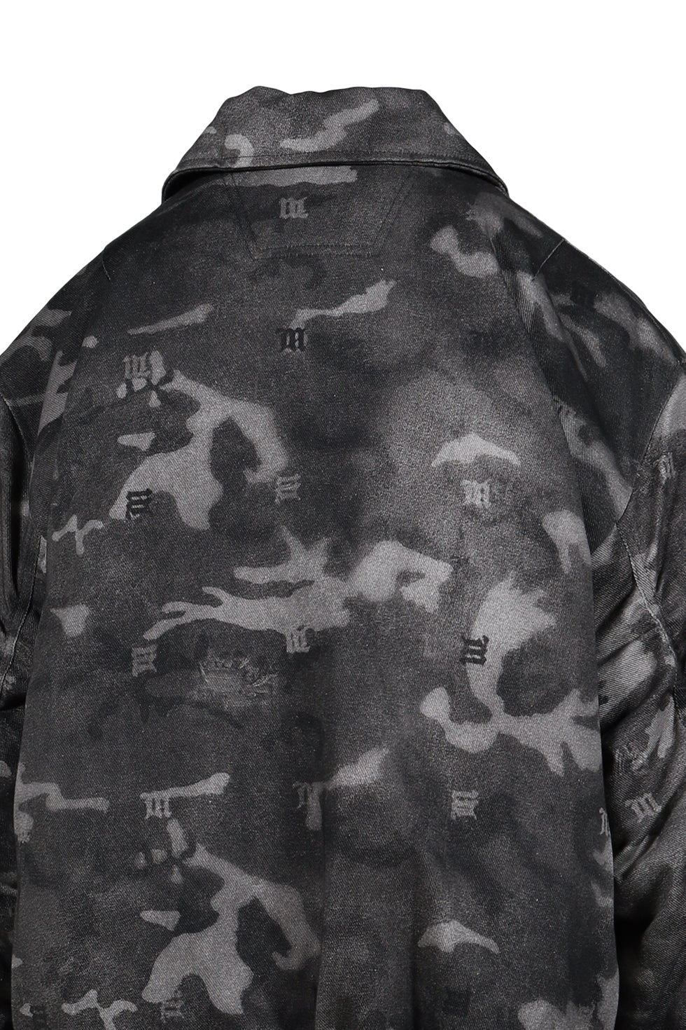CAMO PUFFER BOMBER JACKET / MLC 