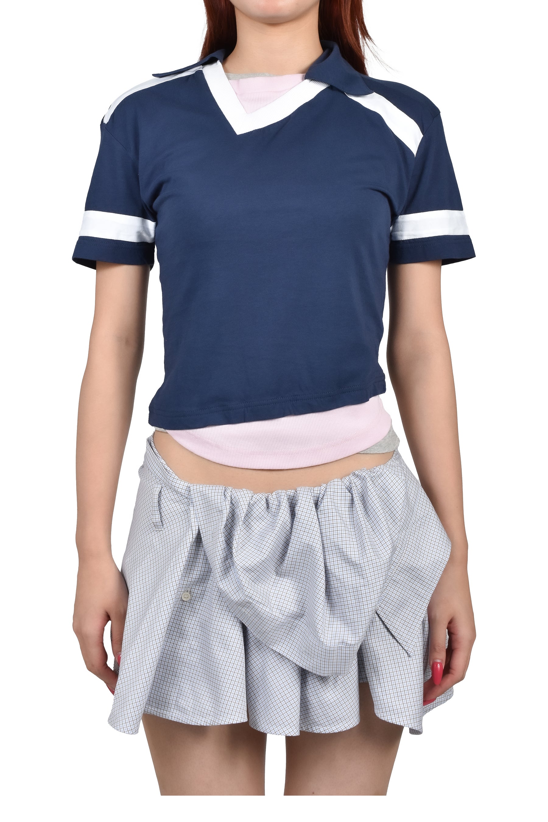 TRIPLE T-SHIRT / NVY