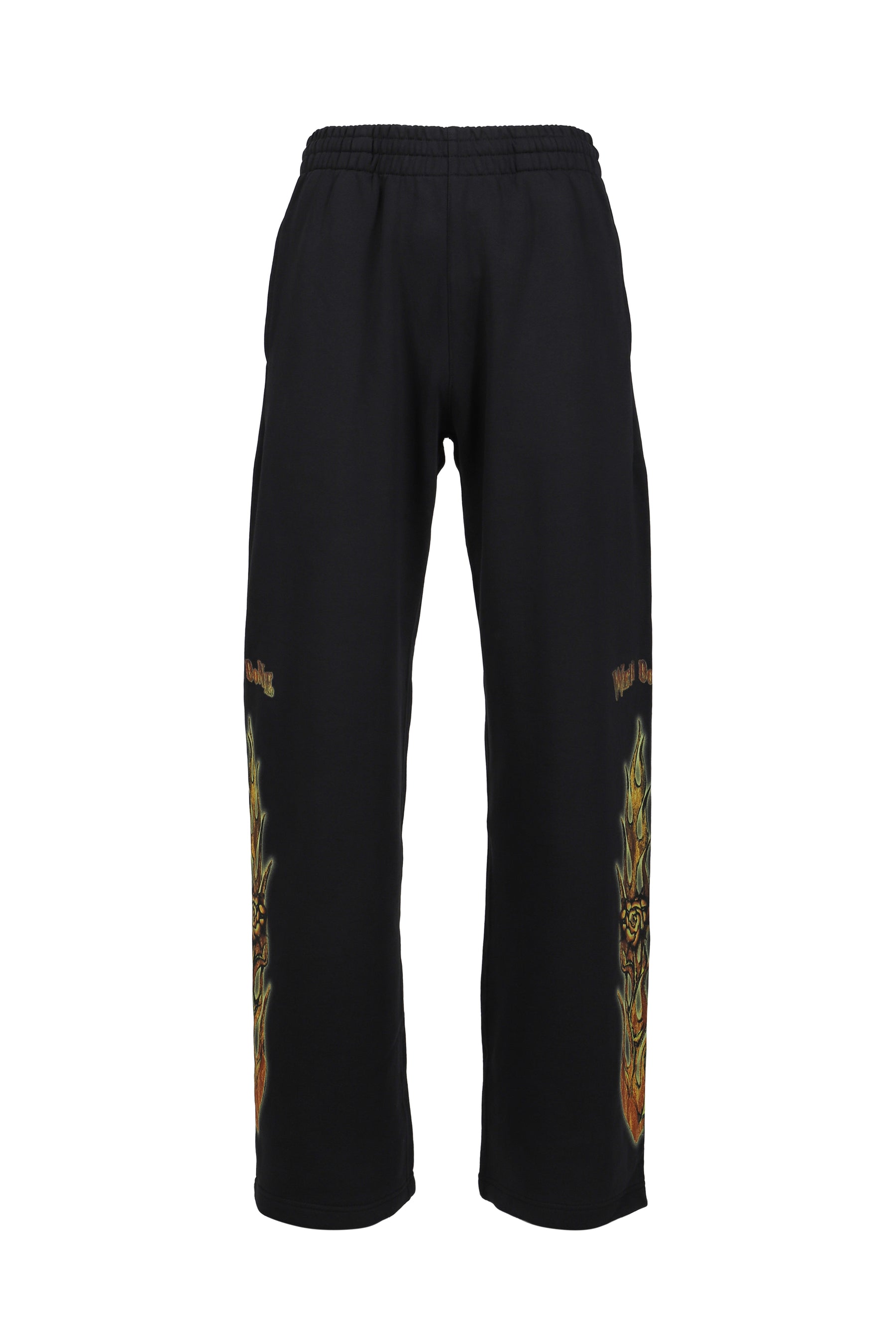 FIRE SWEATPANTS / BLK