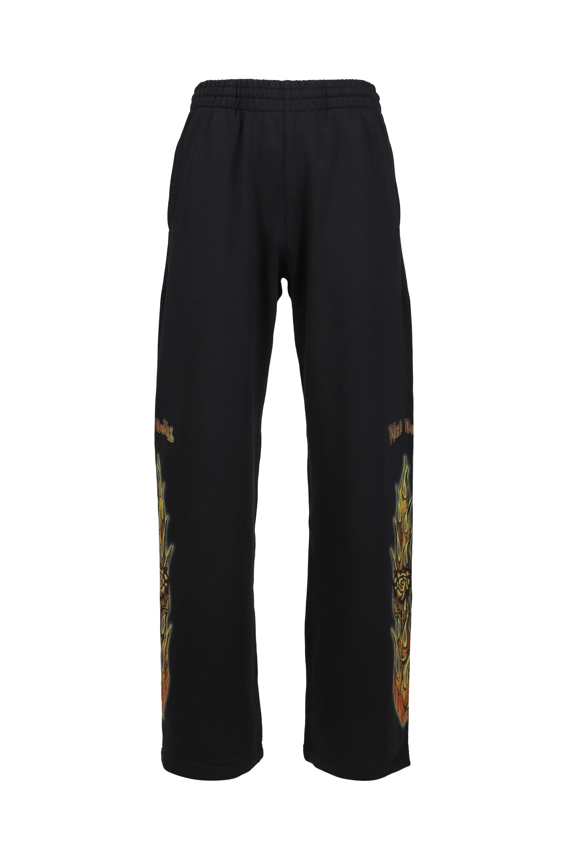 FIRE SWEATPANTS / BLK