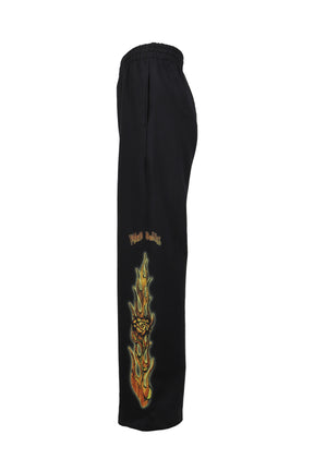 FIRE SWEATPANTS / BLK