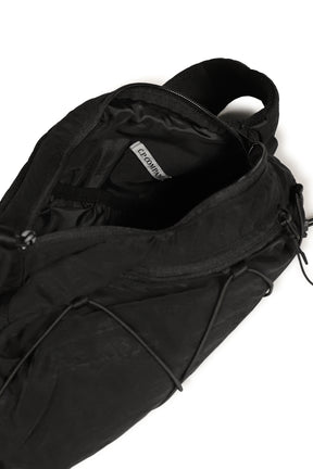 NYLON B LENS CROSSBODY RUCKSACK / BLK