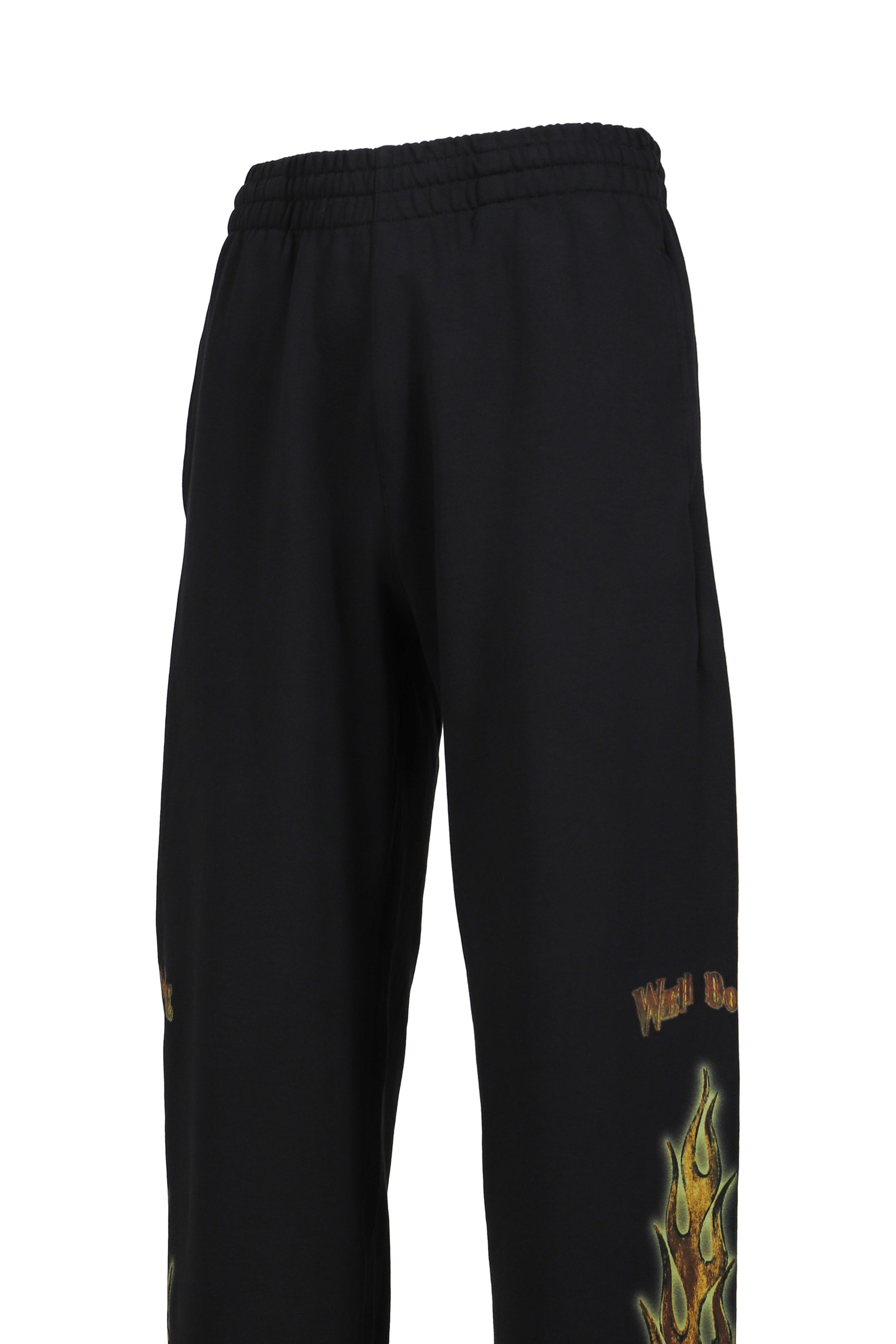 FIRE SWEATPANTS / BLK
