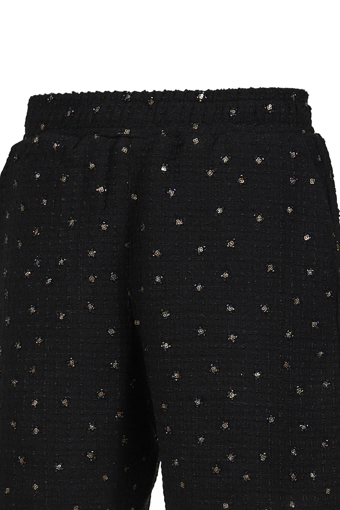 BEADED SHORTS / BLACK 