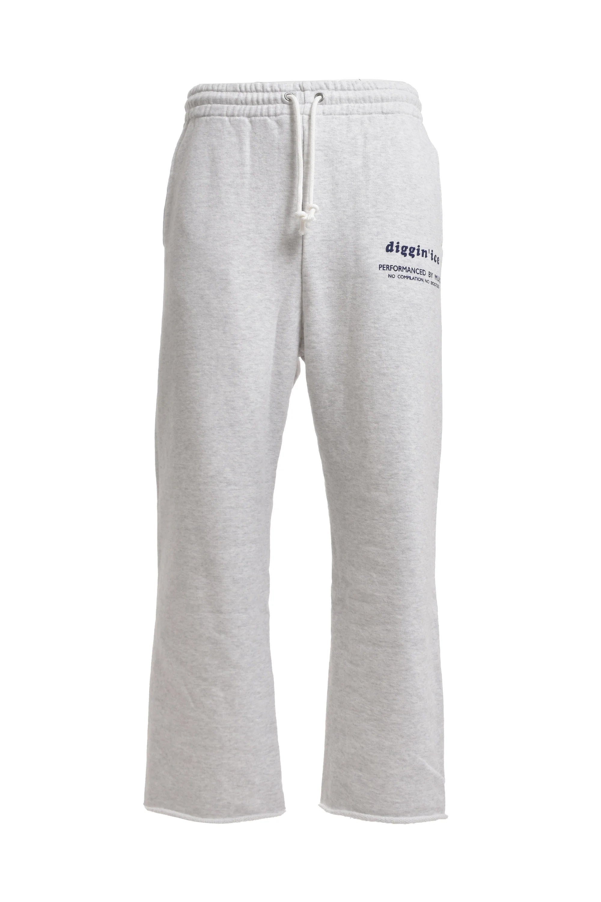 RECOGNIZE レコグナイズ FW23 DIGGIN' ICE 96 SWEAT PANTS / M.GRY -NUBIAN