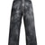 GALAXY DENIM BIG HEART PANTS / BLK