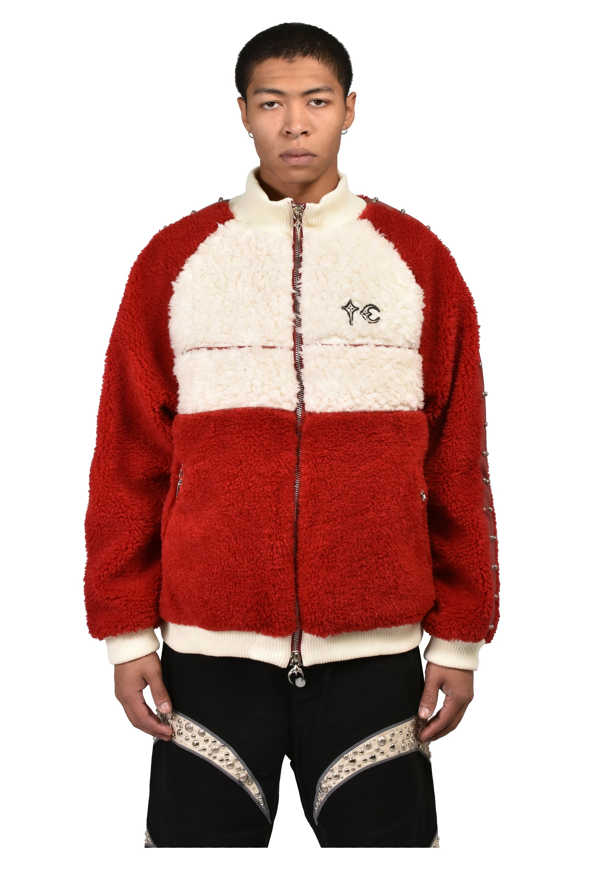 TC TWO TONE SHERPA / RED