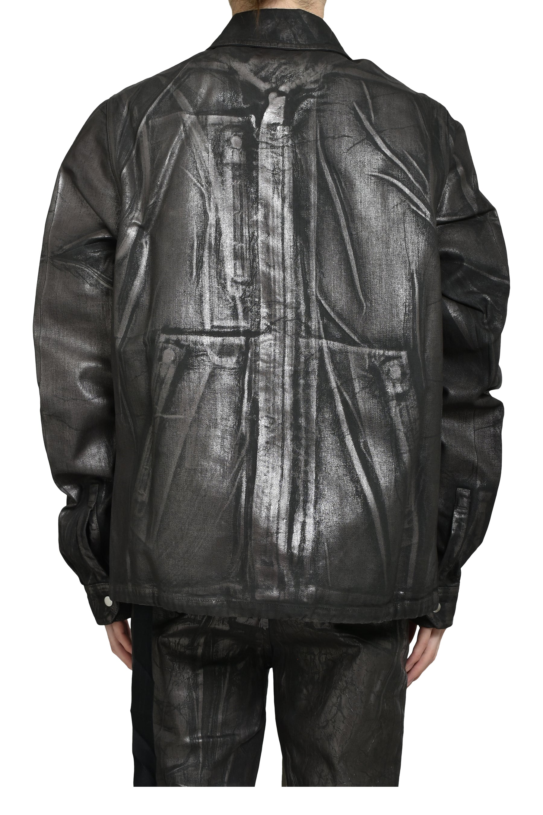 CONCEALED ZIPFRONT JKT / BRONZE