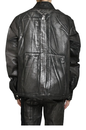 CONCEALED ZIPFRONT JKT / BRONZE