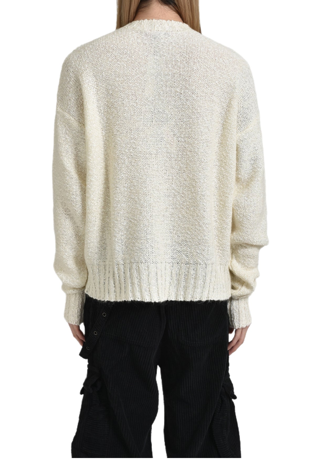 FRESHIE KNIT SWEATER / STAR WHT